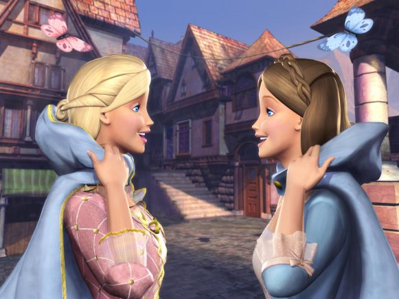 Барби Принцесса и нищенка: Анна-Луиза и Эрика